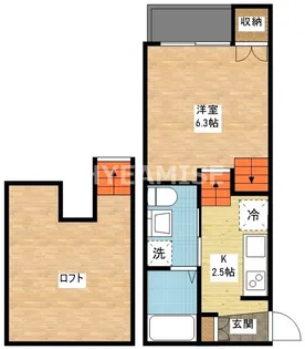 エステートサトウ14【1階】の間取り