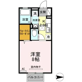 グランレーヴ【1階】の間取り