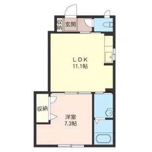 ステラII【1階】の間取り