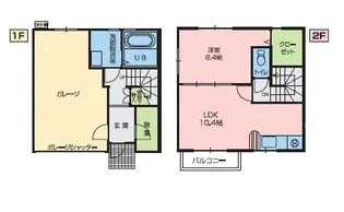 コーポ20Tの間取り