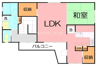 神奈川県藤沢市鵠沼石上2【一戸建】の間取り