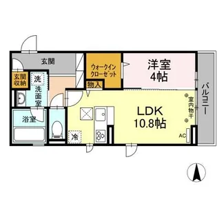 ルアナ【1階】の間取り