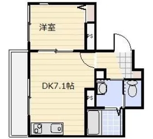 ビューノ浦和イースト【4階】の間取り