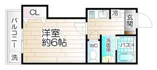兵庫県神戸市長田区戸崎通3【アパート】の間取り