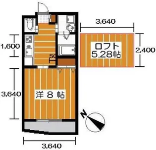 白樺ハウス【2階】の間取り