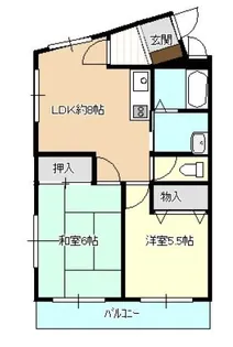 ドール東加古川【2階】の間取り