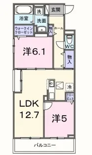 愛知県名古屋市緑区滝ノ水5【アパート】の間取り