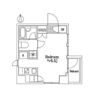 クレイシア錦糸町【8階】の間取り