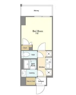シエルブラン千葉駅前【5階】の間取り