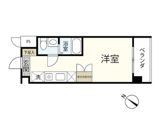 レジディア比治山公園【5階】の間取り