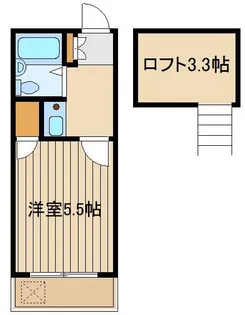 リュミエール石神井公園【2階】の間取り