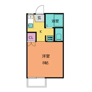 サニーコート伊藤【2階】の間取り