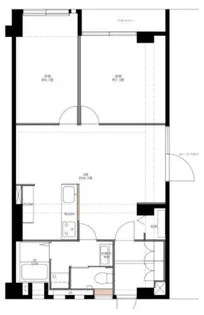 上板橋ハウス【6階】の間取り