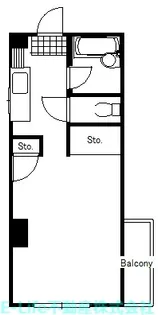 アヴニール大江【2階】の間取り