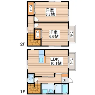 宮城県仙台市太白区柳生2【一戸建】の間取り