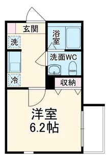 神奈川県秦野市南矢名【アパート】の間取り