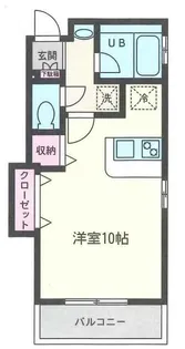 神奈川県川崎市多摩区西生田3【アパート】の間取り