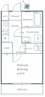 La VOLTE【3階】の間取り