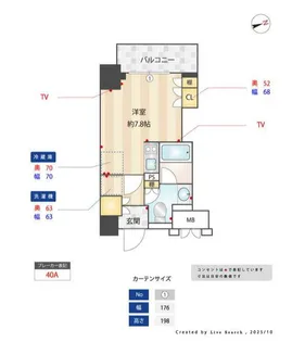 CORVAL大森【5階】の間取り