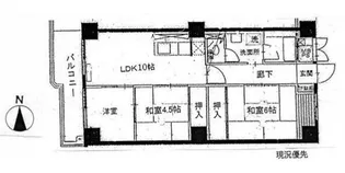 コーシン菊名マンション【6階】の間取り