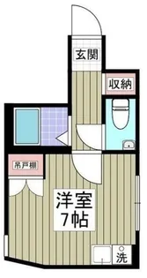 雑司が谷flats【1階】の間取り