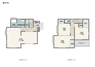東京都町田市本町田【一戸建】の間取り