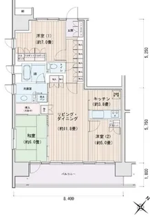 東京都江東区豊洲3【マンション】の間取り