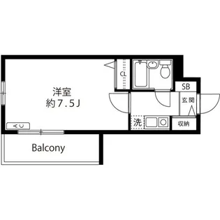 東京都府中市府中町2【マンション】の間取り