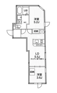 東京都杉並区高円寺南3【マンション】の間取り