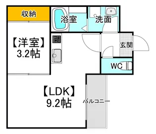 REGALEST TSUBAKI【2階】の間取り