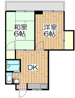 神奈川県川崎市川崎区中瀬2【マンション】の間取り