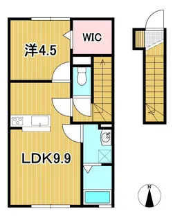 ブライト・エステート【2階】の間取り
