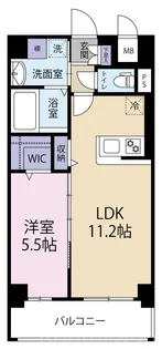 ル・マージュ博多【7階】の間取り