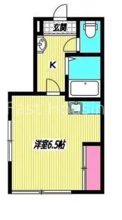 東京都杉並区和田3【アパート】の間取り