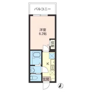 クレールコート秋津【2階】の間取り