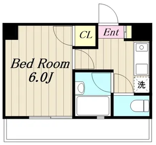 オオタニビル【4階】の間取り