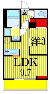 千葉県船橋市前原東2【アパート】の間取り