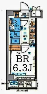 SHOKEN Residence 横浜生麦1【2階】の間取り