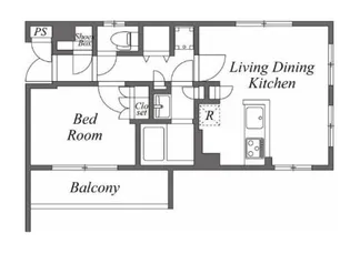 ユーレジデンス西台【3階】の間取り