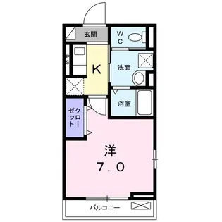 Fragrant Branch【2階】の間取り