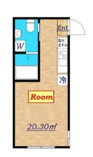 Coruja Branca【2階】の間取り