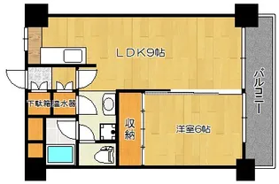風間マンション【12階】の間取り