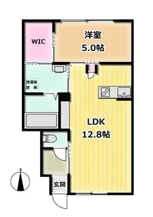 仮)インテグラル櫛川【1階】の間取り