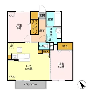 Premist Court【1階】の間取り