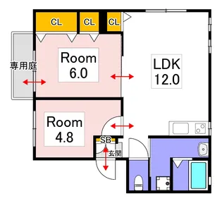 エンドレスI【1階】の間取り