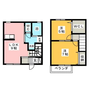 ドミールM【2階】の間取り