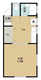 サンコーポヤマブン【2階】の間取り