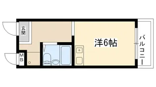 モンミエールひのとも【2階】の間取り