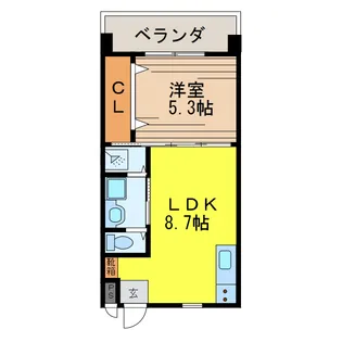 パタリロハウス3 partII【4階】の間取り