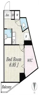 ジュエル上野毛【2階】の間取り
